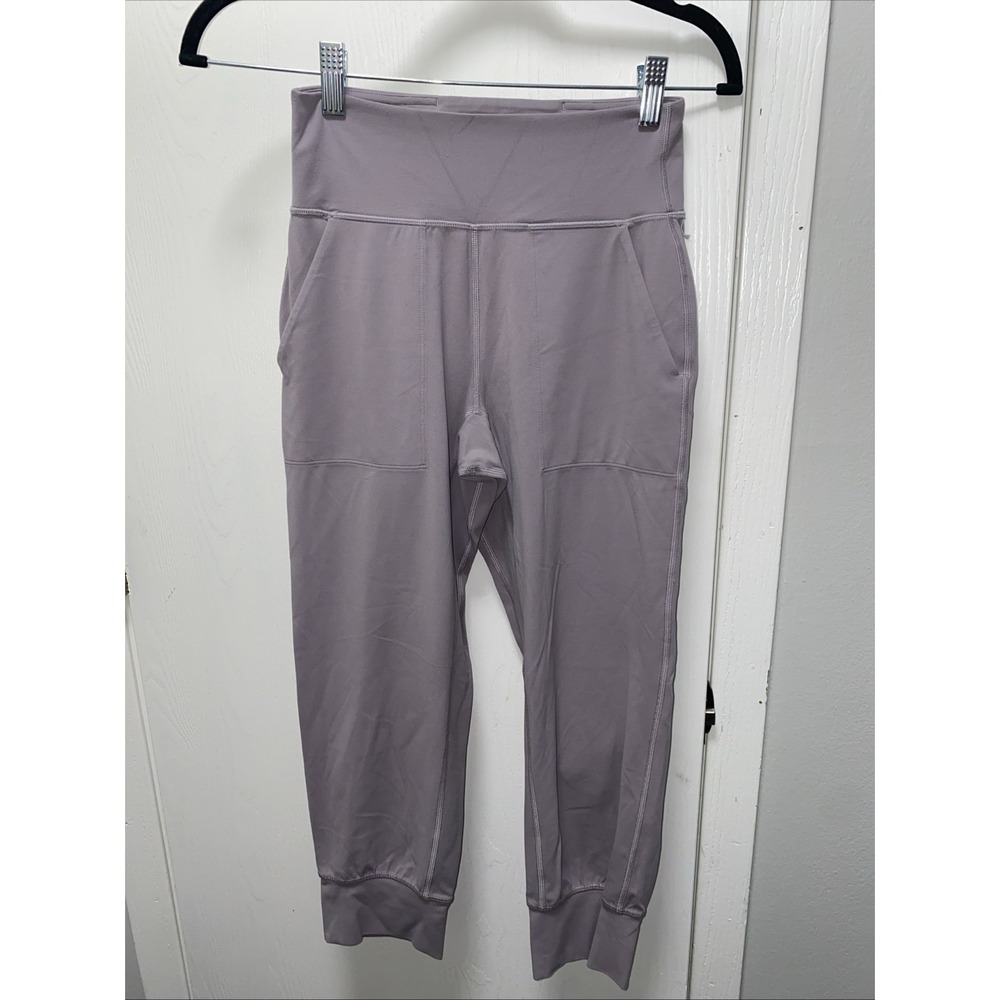 Lululemon Purple Align Crop 23" High Rise Jogger Womens 4 Yoga